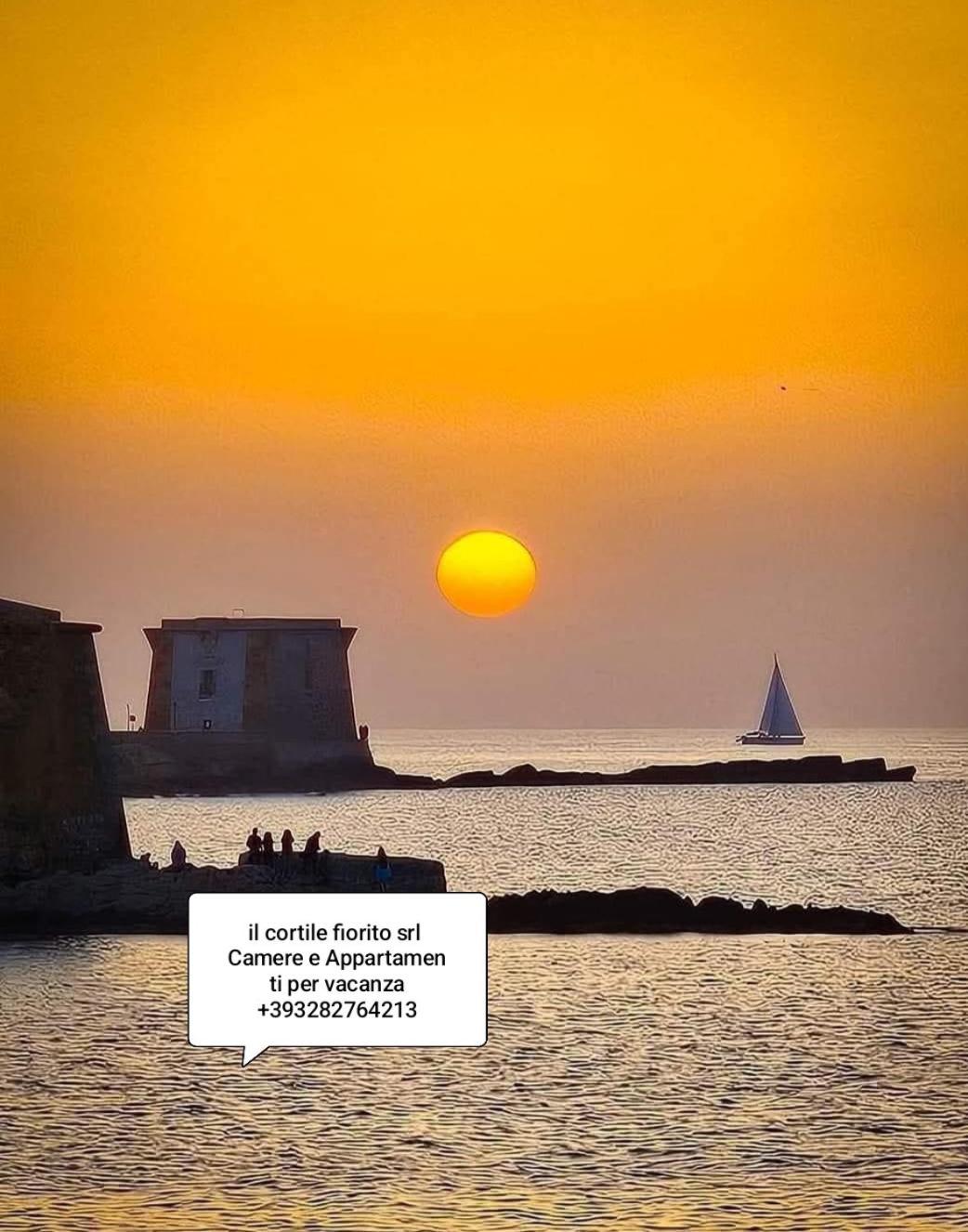 Apartament Il Cortile Fiorito Trapani Zewnętrze zdjęcie